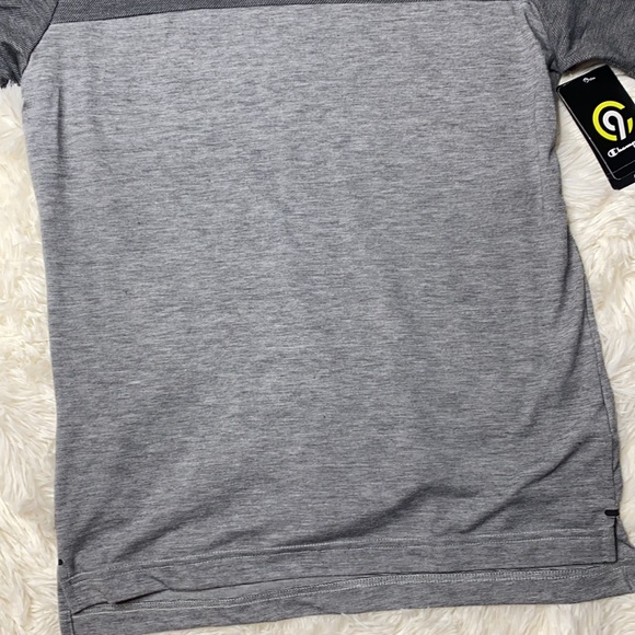 Champion Gray Duo Dry Breathable Odor Control Tee Men’s Size Small - Picture 6 of 12